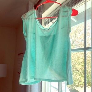 American eagle short sleeve cross back